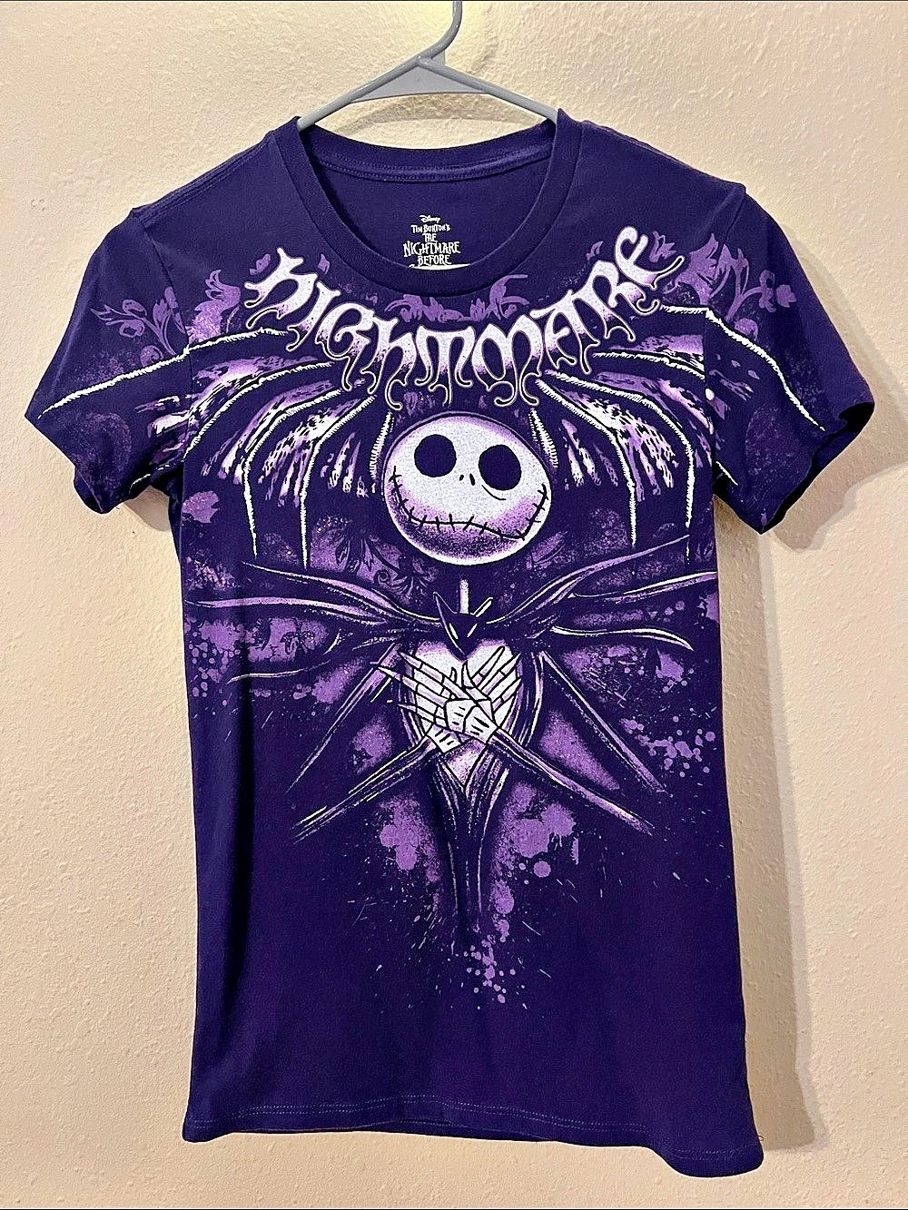 Disney Tim Burton's The Nightmare Before Christmas Jack Skellington Graphic